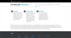 Desktop Screenshot of futurelabresearch.com