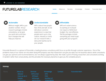 Tablet Screenshot of futurelabresearch.com
